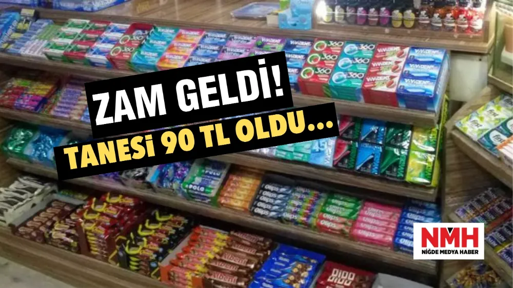 Zam geldi! Tanesi 90 TL oldu...