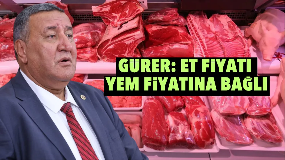 Gürer: Et fiyatı yem fiyatına bağlı