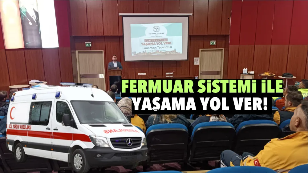 Fermuar sistemi ile yaşama yol ver! 