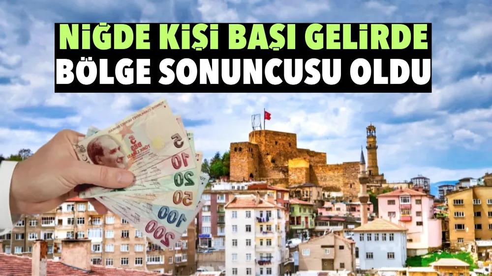 Niğde kişi başı gelirde bölge sonuncusu oldu