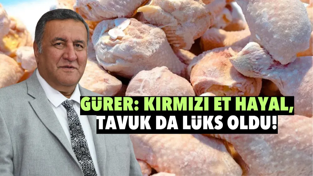 Gürer: Kırmızı Et Hayal, Tavuk Da Lüks Oldu!