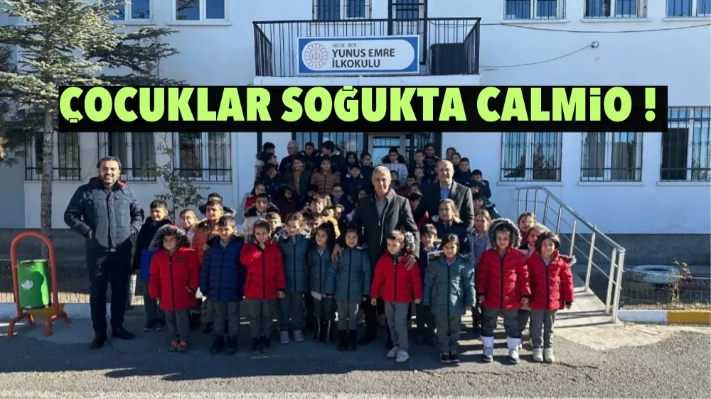 ÇOCUKLAR SOĞUKTA CALMİO !