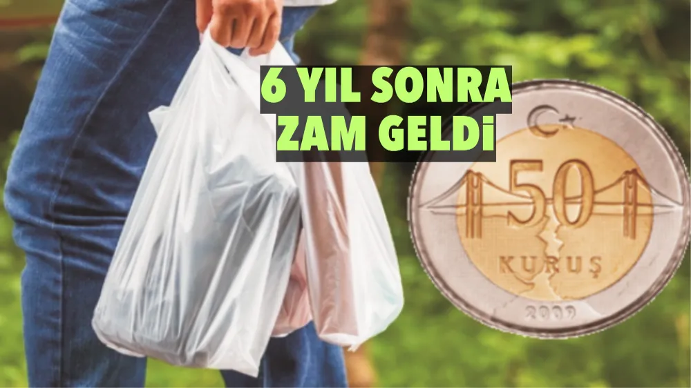 Poşete 6 yıl sonra zam geldi! Vatandaşlar reklam yazıları kaldırılsın dedi