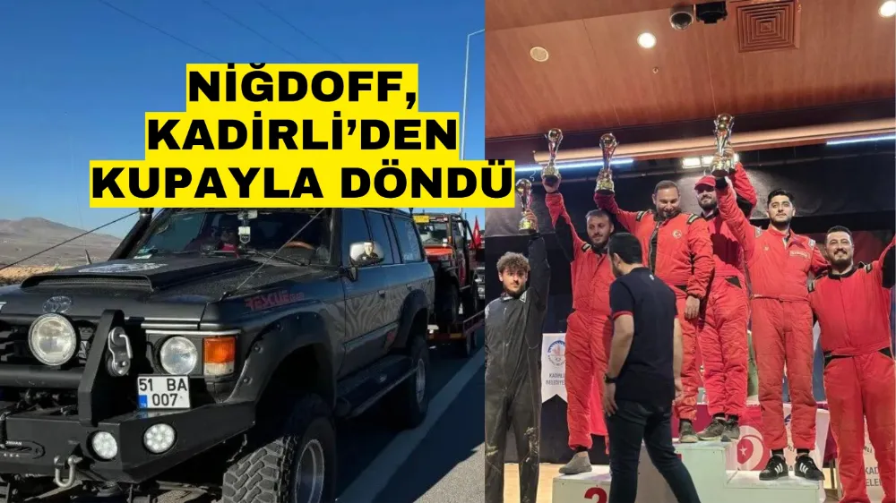 NİĞDOFF, Kadirli’den kupayla döndü