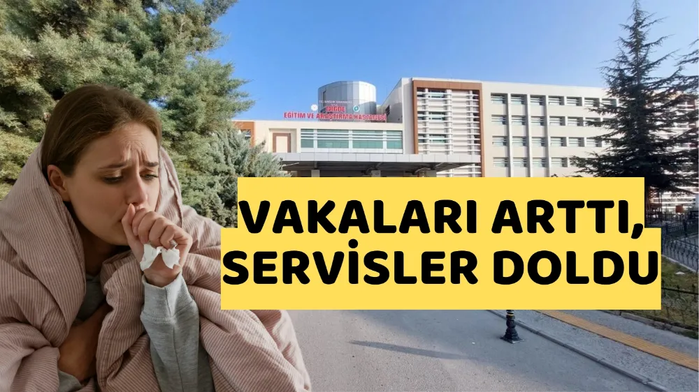 Vakaları arttı, servisler doldu