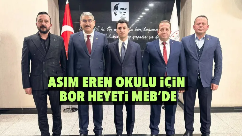 Asım Eren Okulu İçin Bor Heyeti MEB